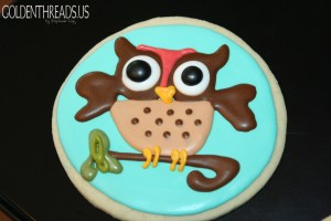 owl cookies